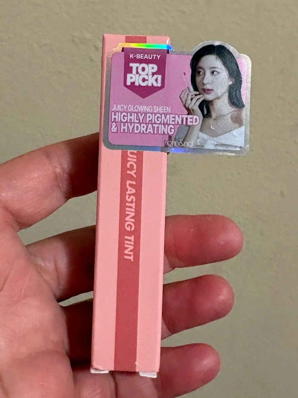 Juicy Lasting Tint – Hydrating Pink Lip Tint in 25 BARE GRAPE 🍇 Brand New Unused